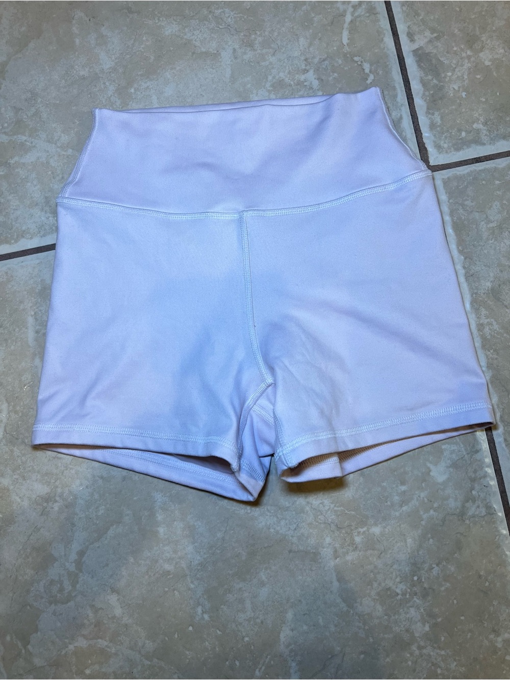 Gilly Hicks Recharge Pink High-Rise Bike Shorts